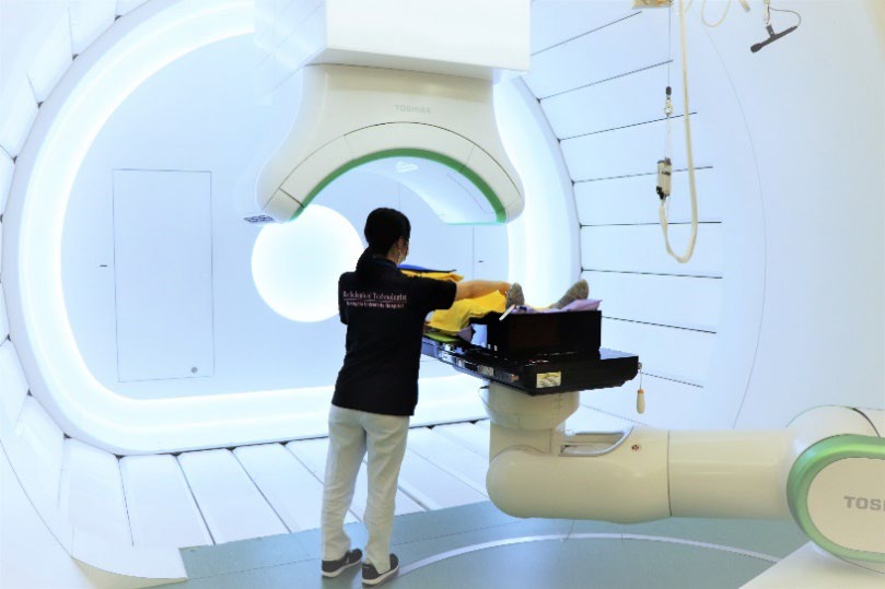 高度な医療機器を備えた医療提供体制のイメージ